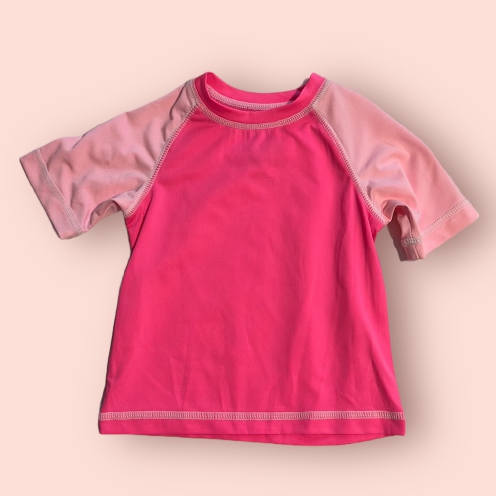 NWT ~ Pink Swim Rashguard ~ 6-9M